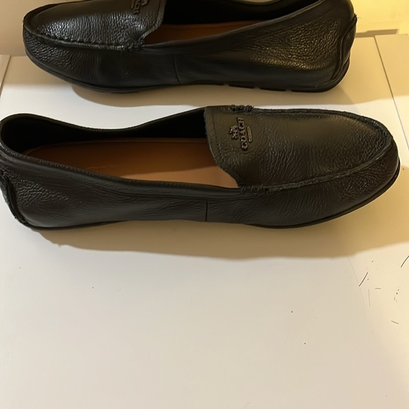 COACH MARY LOCK UP BLACK IN PEBBLED LEATHER SIZE 10 - Picture 4 of 8